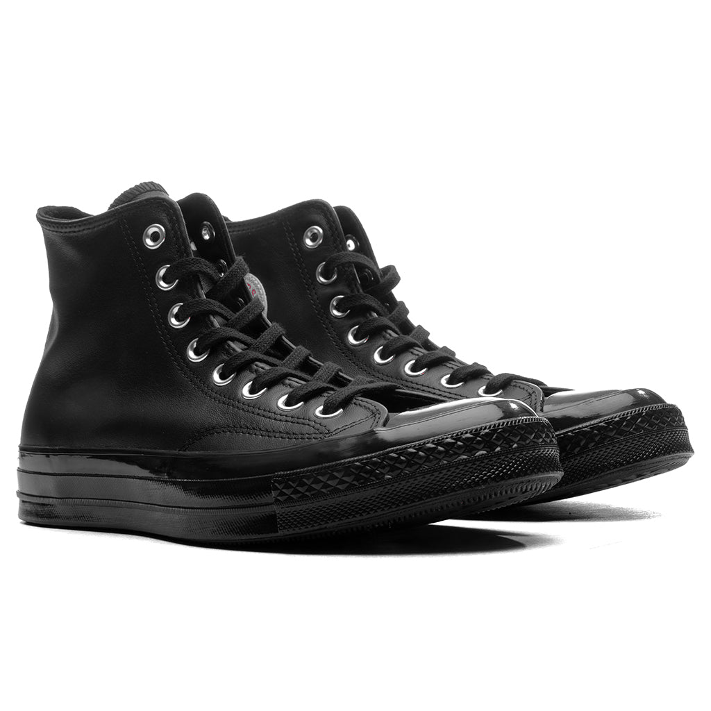 Chuck 70 Hi - Black/Black/White