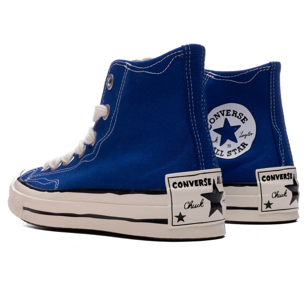 Chuck 70 Hi Sketch - Blue/White/Black