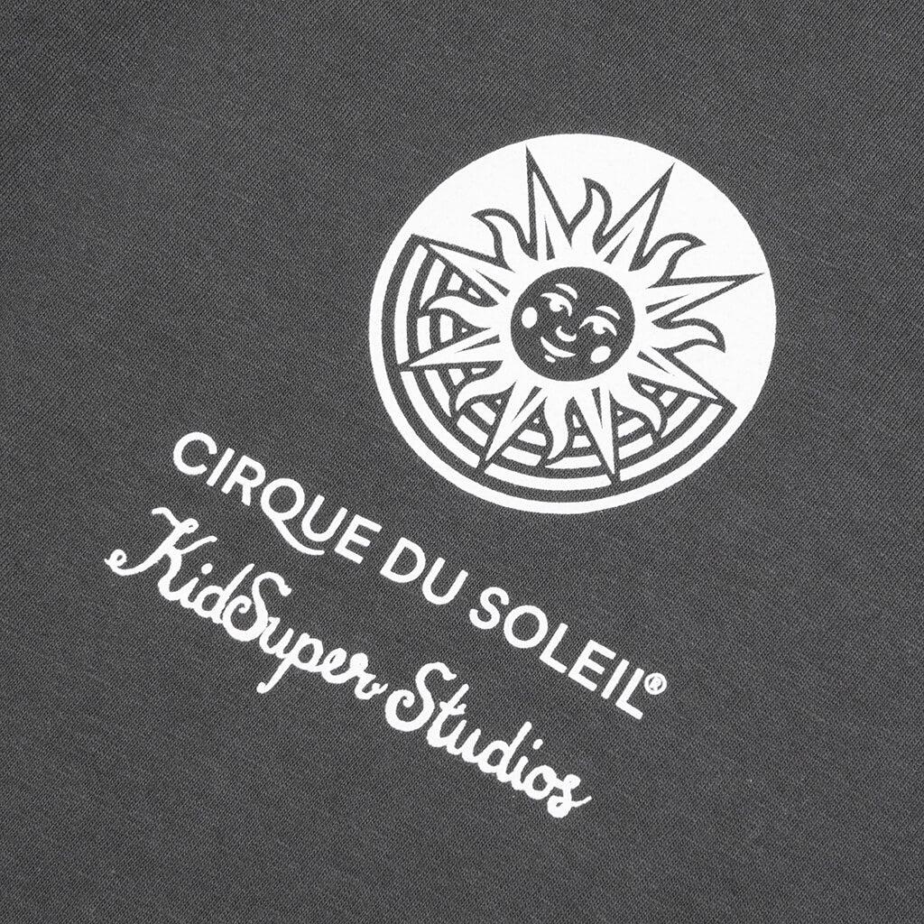Cirque Du Soleil No Head Tee - Washed Black
