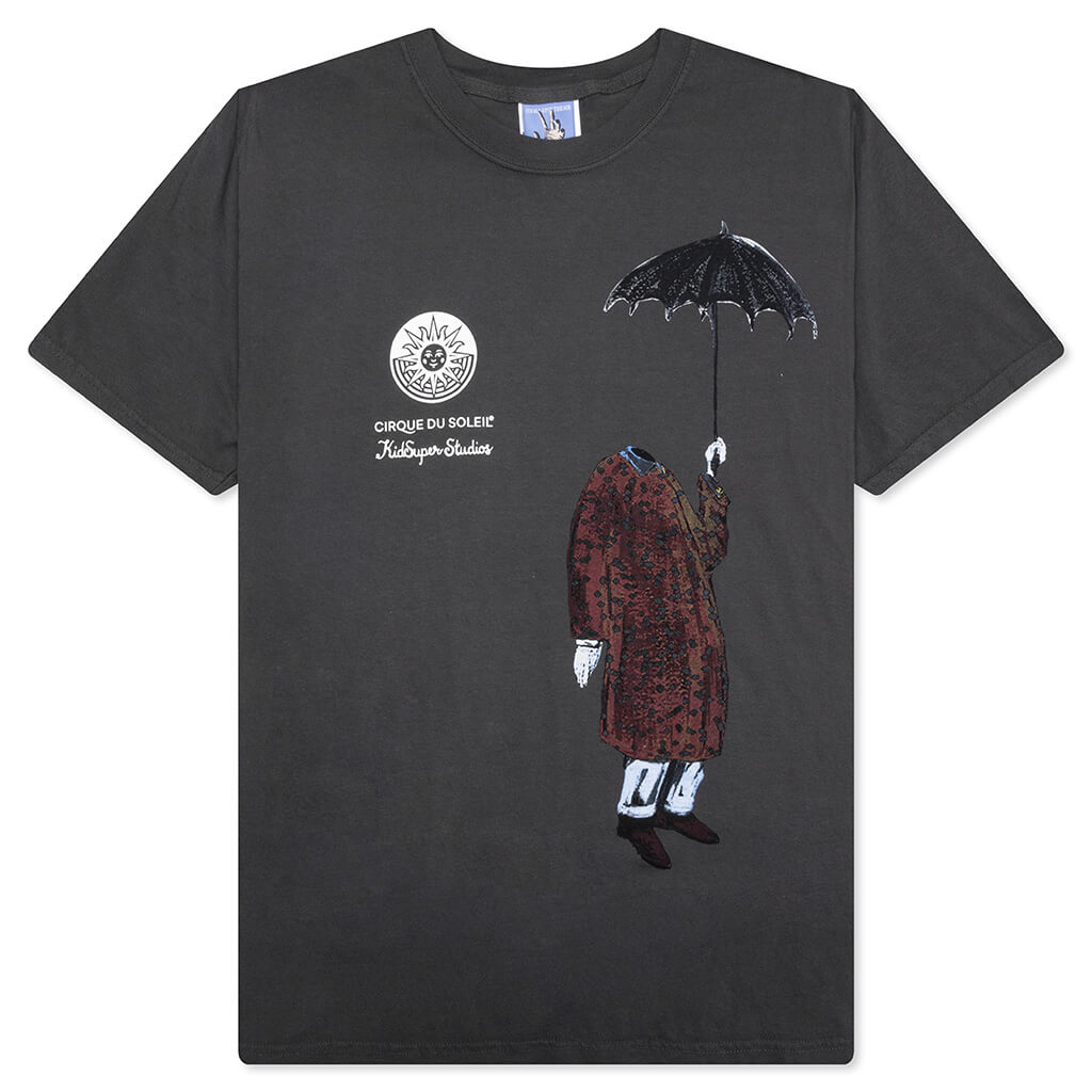 Cirque Du Soleil No Head Tee - Washed Black
