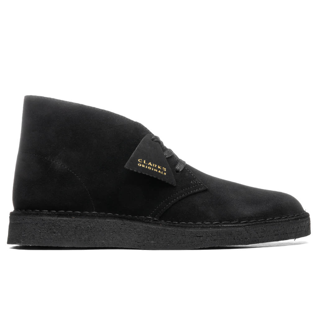 Desert Coal - Black Suede