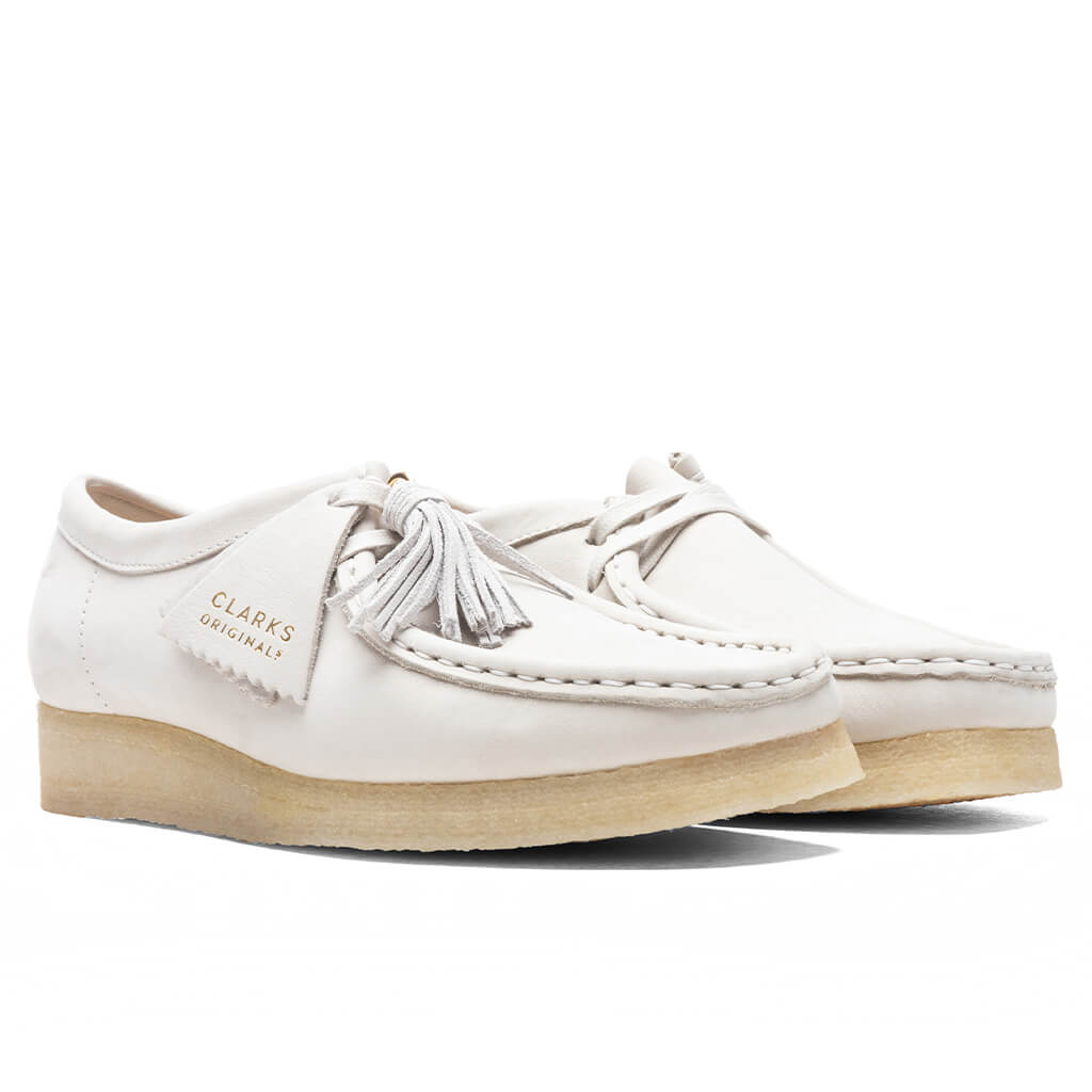 Wallabee - White Nubuck