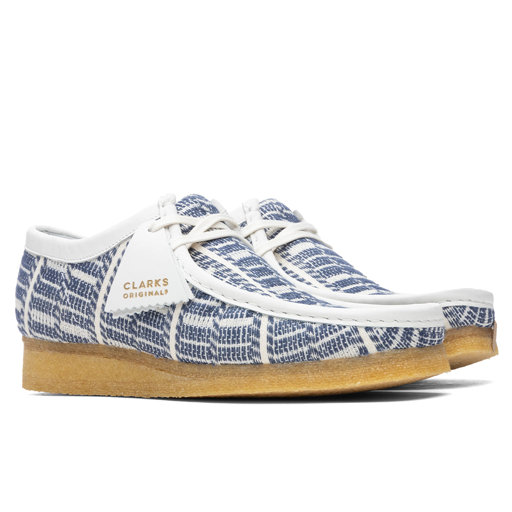 Wallabee - Woven Indigo