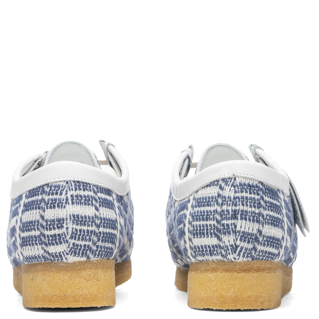 Wallabee - Woven Indigo