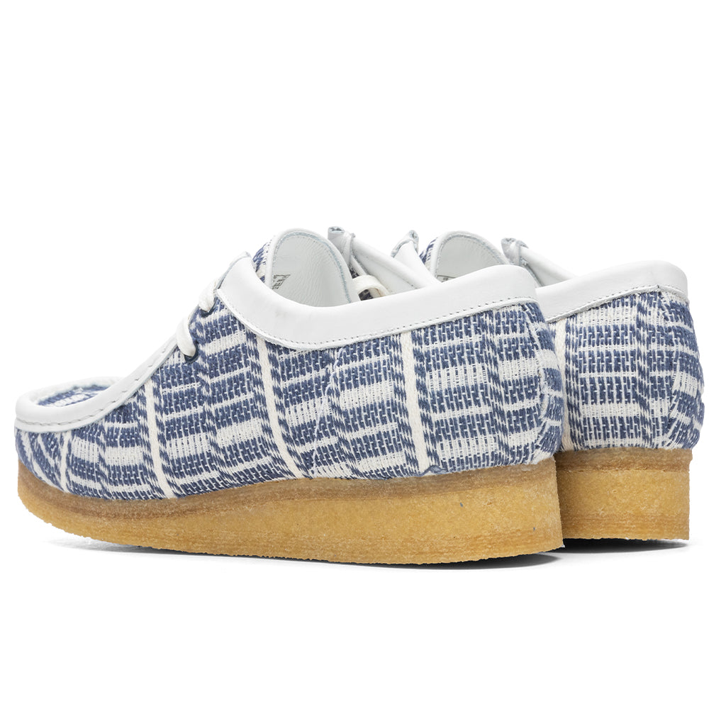 Wallabee - Woven Indigo