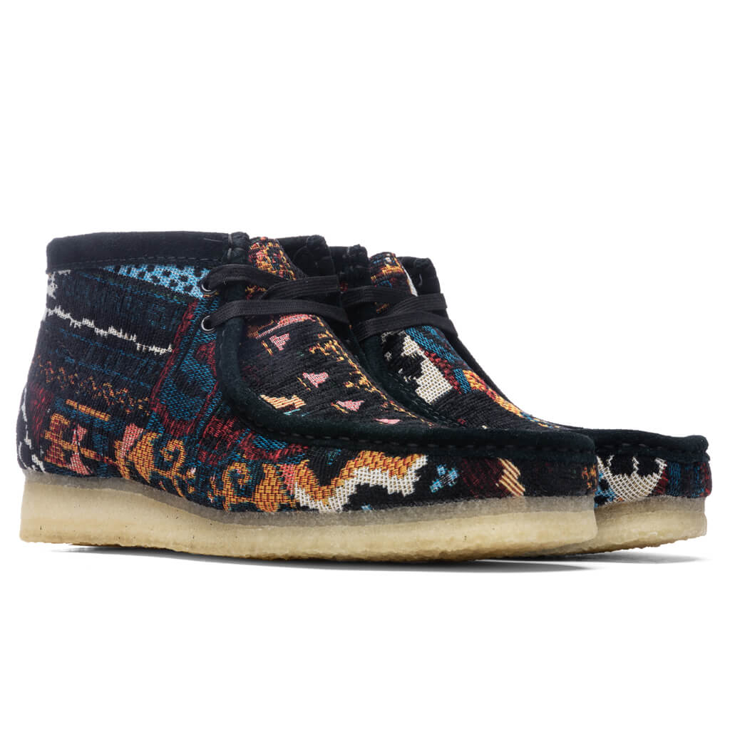 Wallabee Boot - Black Combination