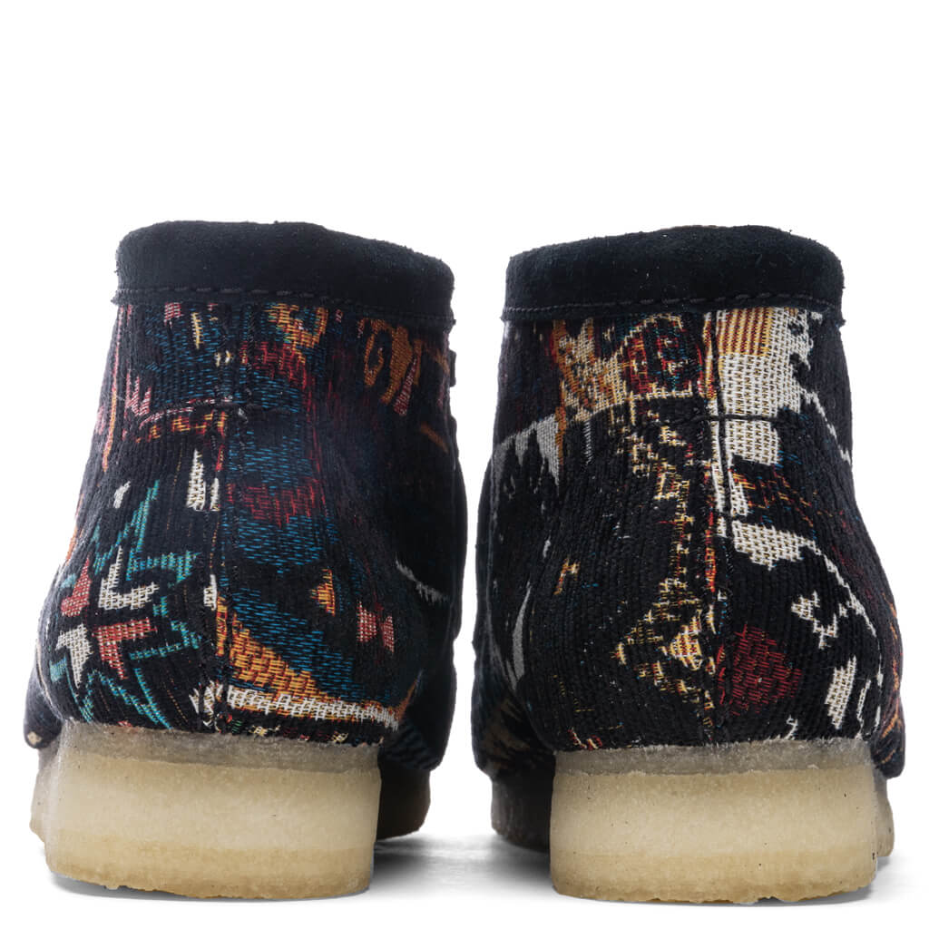 Wallabee Boot - Black Combination