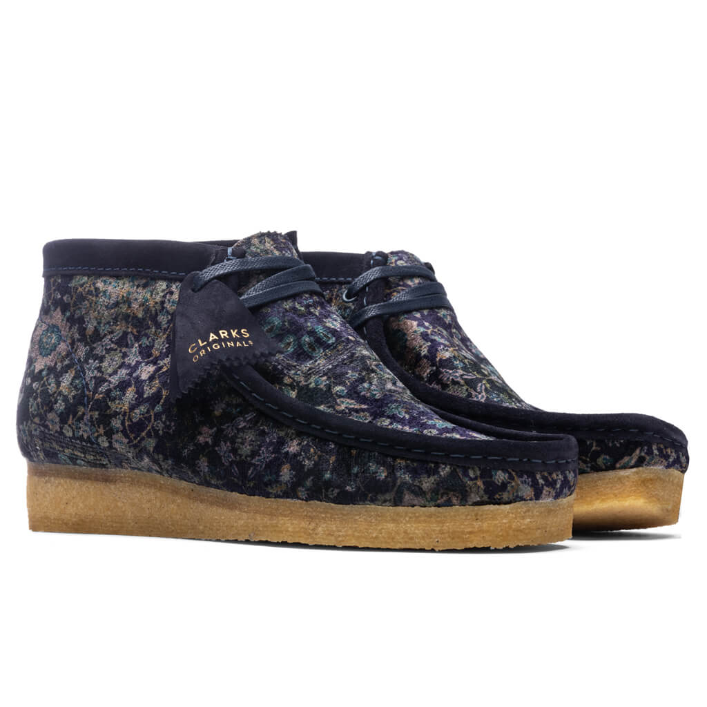 Wallabee Boot - Navy/Multi