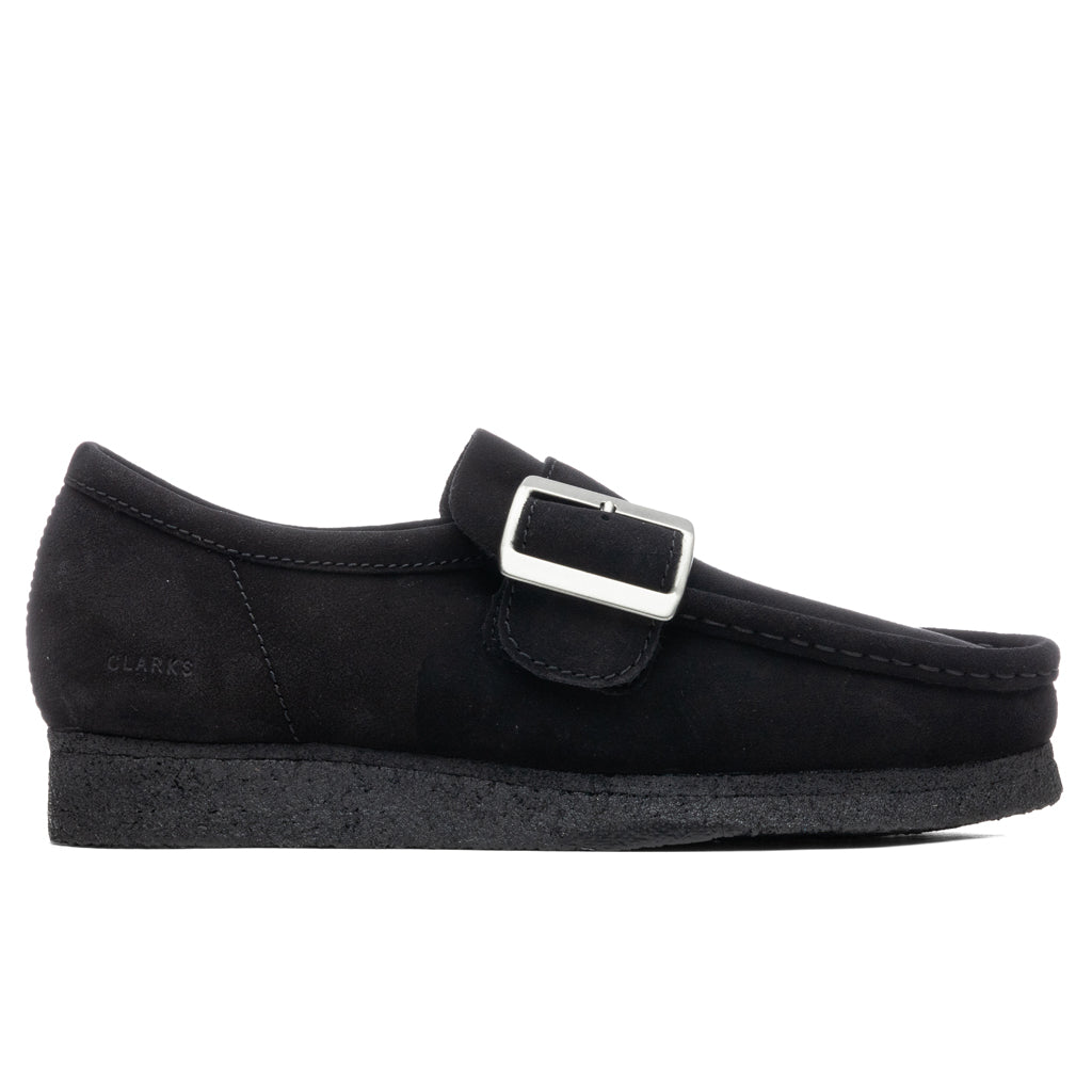 Wallabee Monk - Black Suede