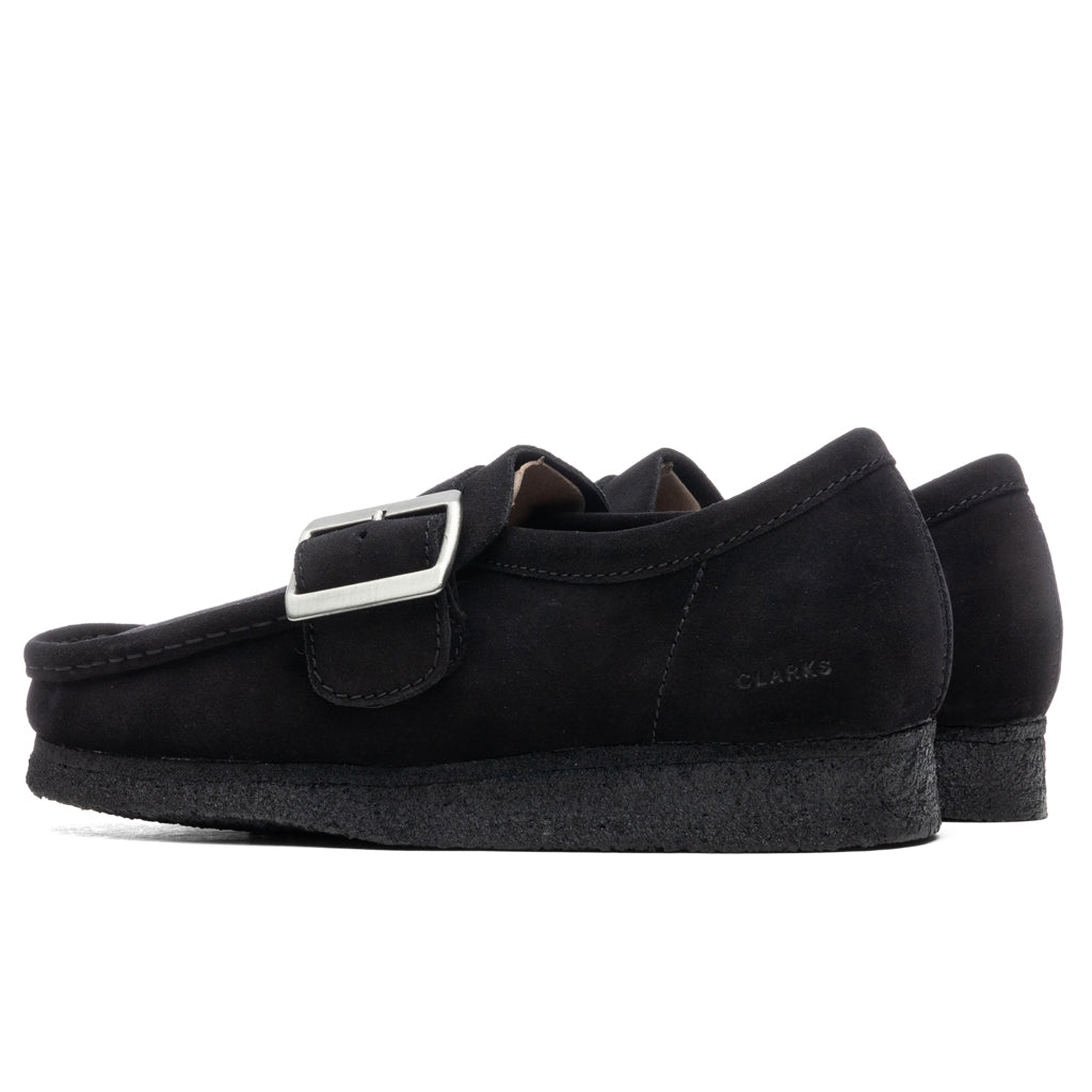 Wallabee Monk - Black Suede