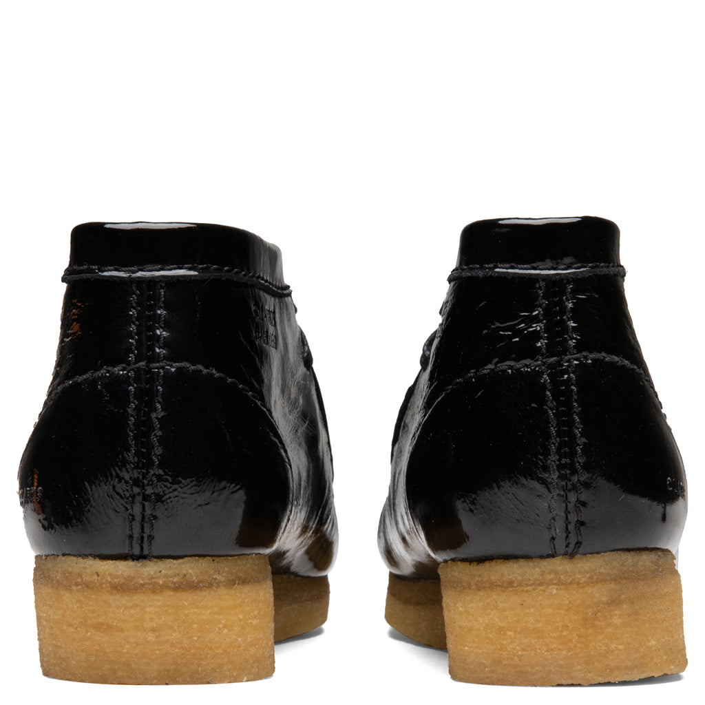 Women's Wallabee Boot - Black Patent