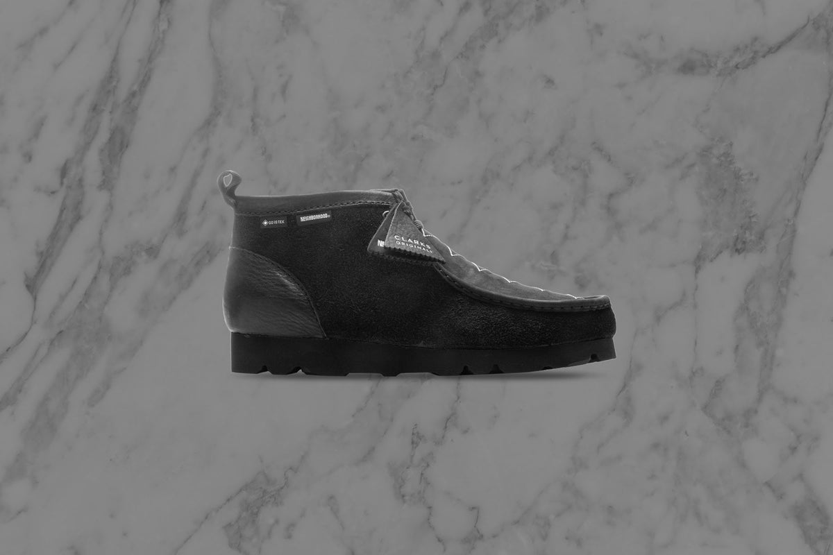 Clarks x Neighborhood Wallabee BT GTX - Black