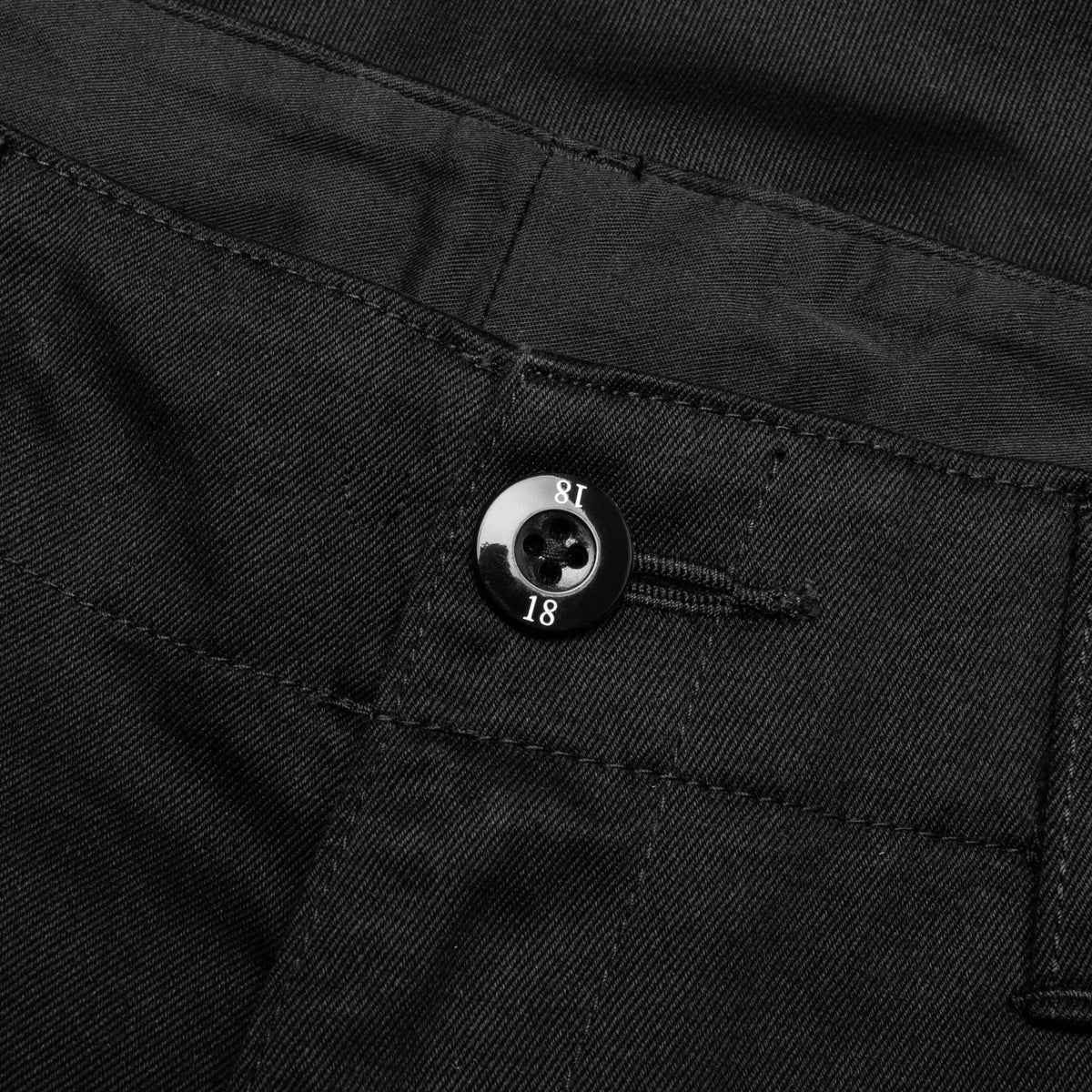 Classic Chino Short Pants - Black