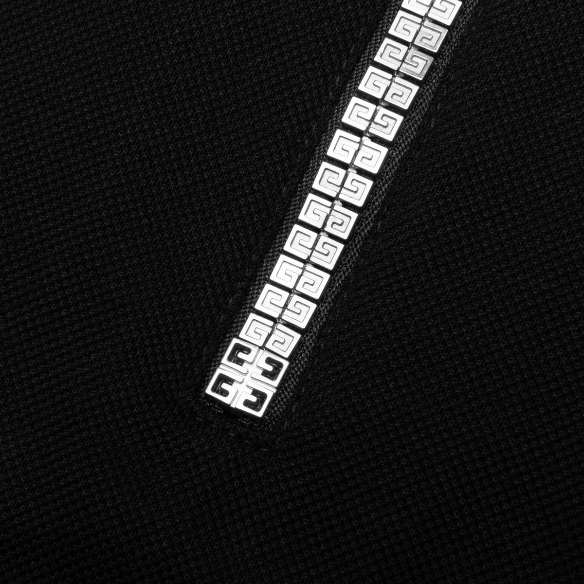 Classic Fit Polo w/ Branding - Black