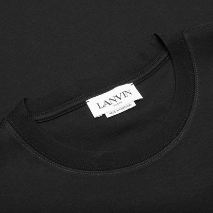 Classic Lanvin Curb Tee - Black