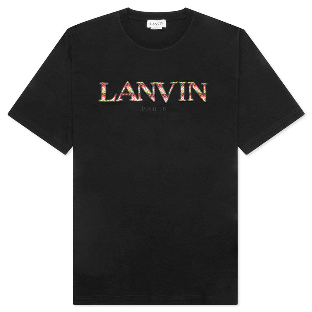 Classic Lanvin Curb Tee - Black