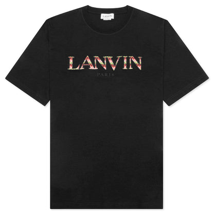 Classic Lanvin Curb Tee - Black