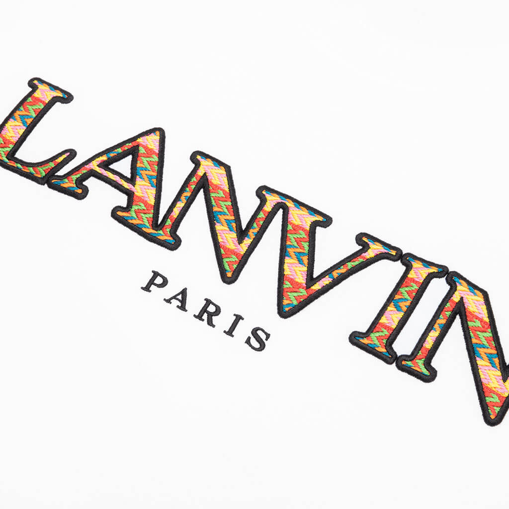 Classic Lanvin Curb Tee - Optic White