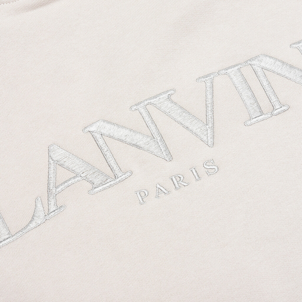 Classic Lanvin Paris Ember Hoodie - Mastic