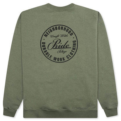 Classic Sweat Shirt L/S - Olive Drab