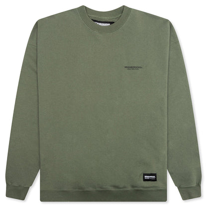 Classic Sweat Shirt L/S - Olive Drab