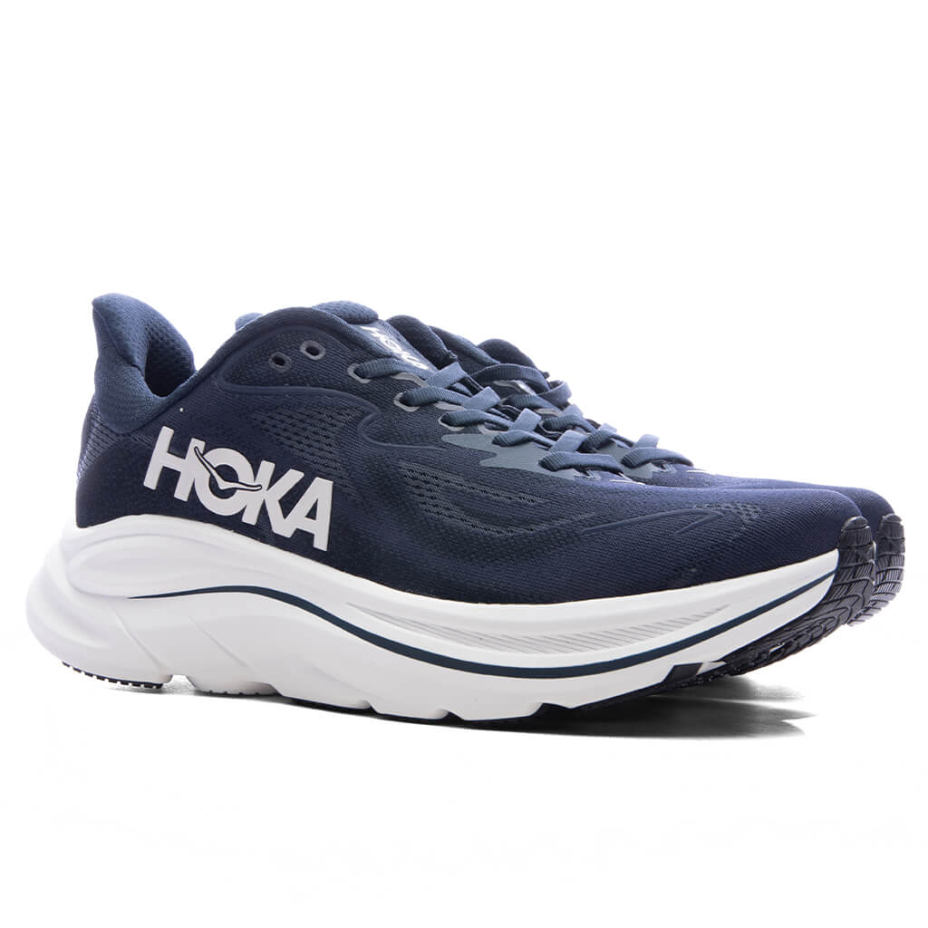 Clifton 10 - Navy/White