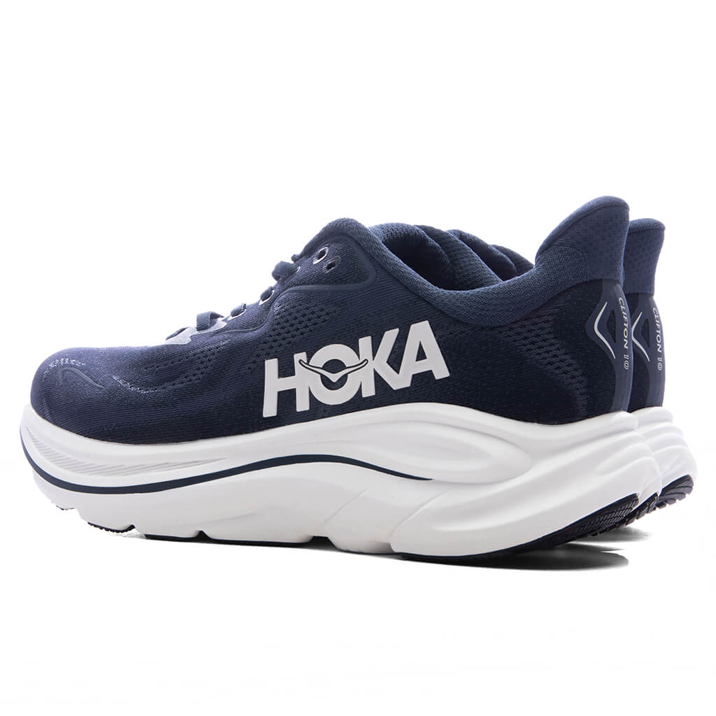 Clifton 10 - Navy/White