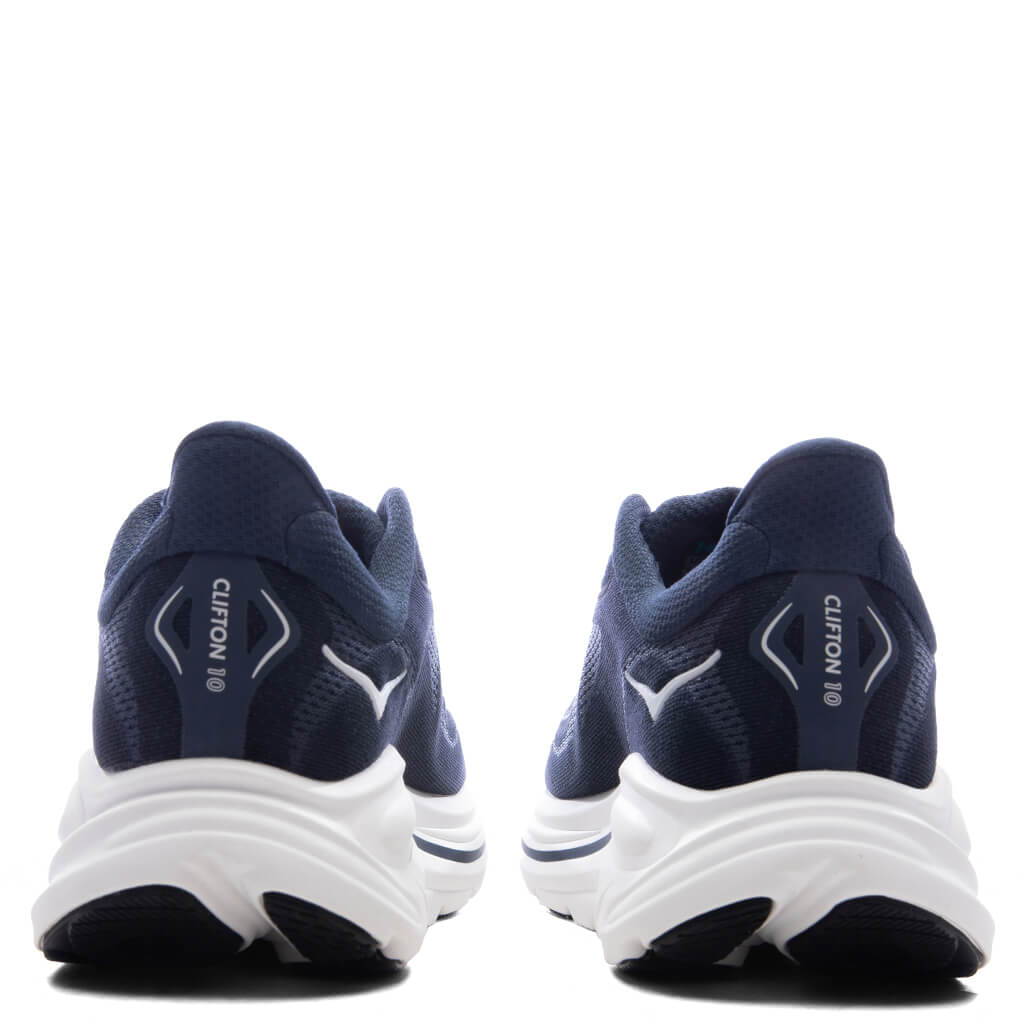 Clifton 10 - Navy/White