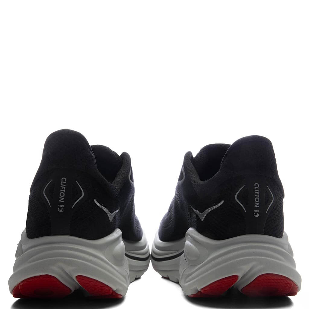Clifton 10 - Black/Silver