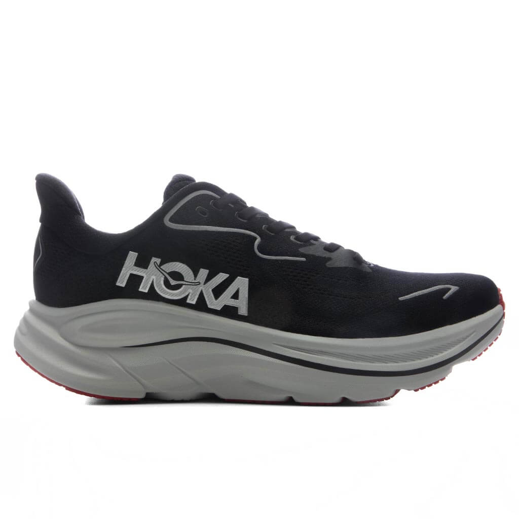 Clifton 10 - Black/Silver