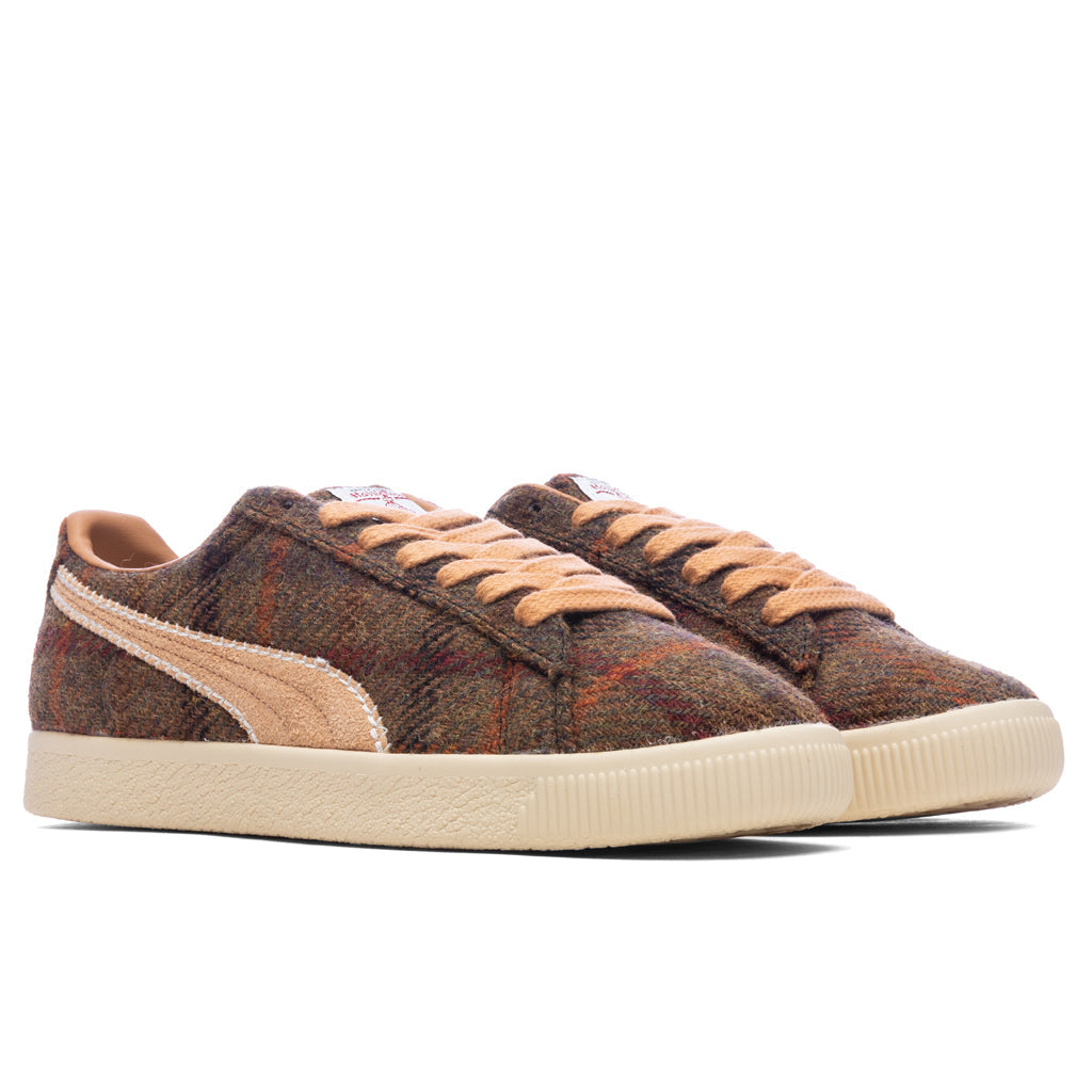 Clyde Harris Tweed - Khaki