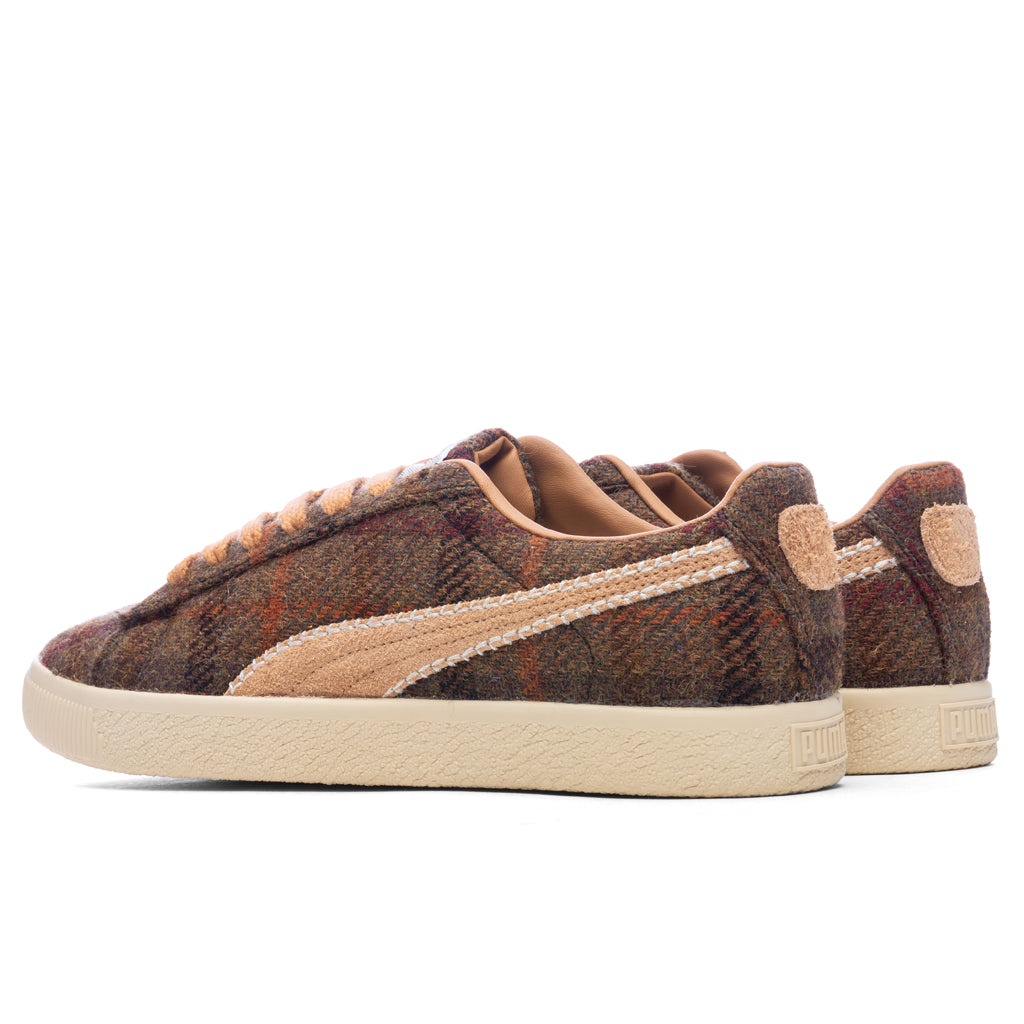 Clyde Harris Tweed - Khaki
