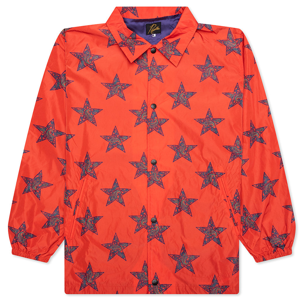 Coach Jacket - Red/Star