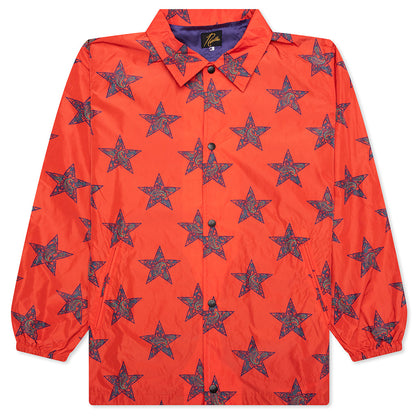 Coach Jacket - Red/Star