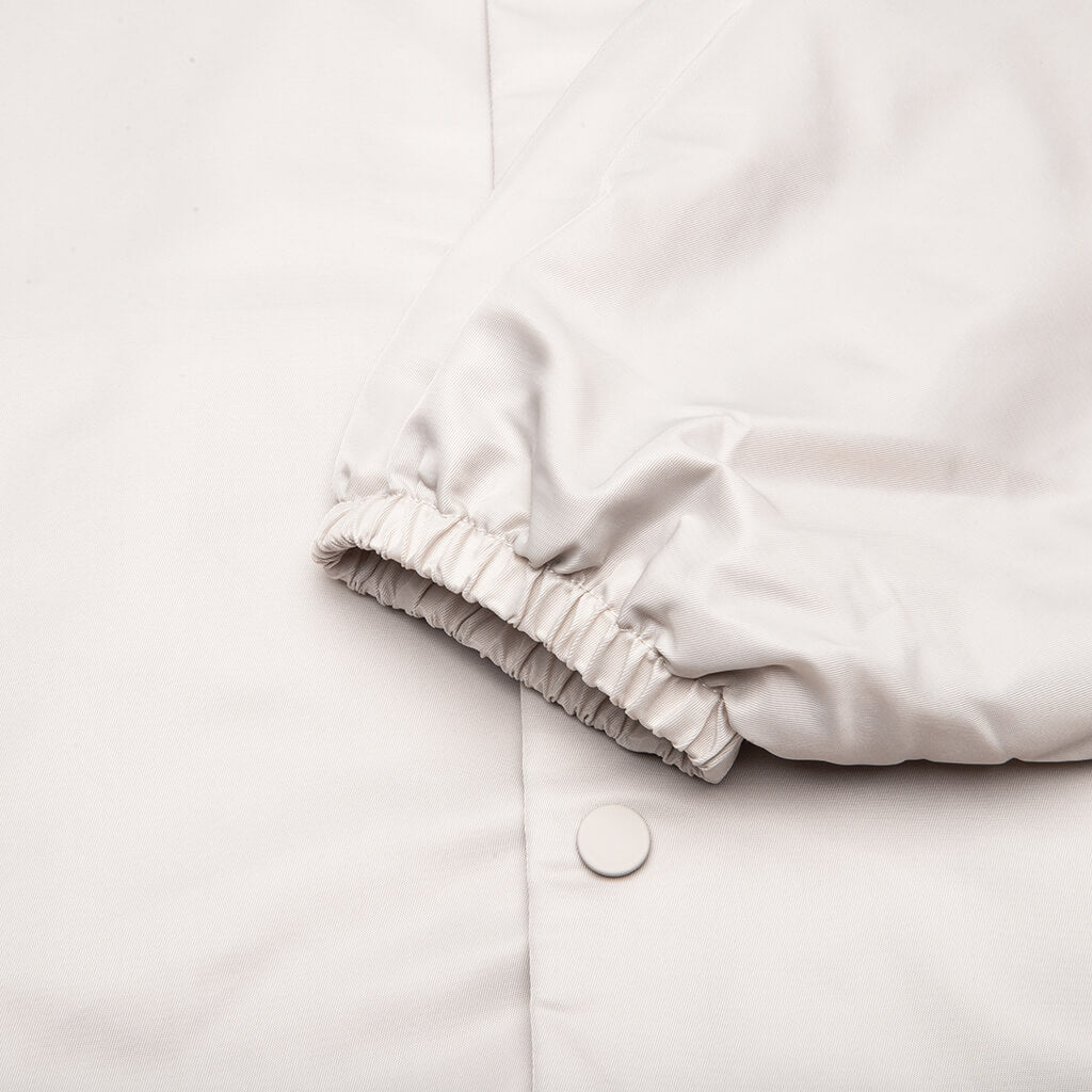Coaches Jacket - Silver Cloud