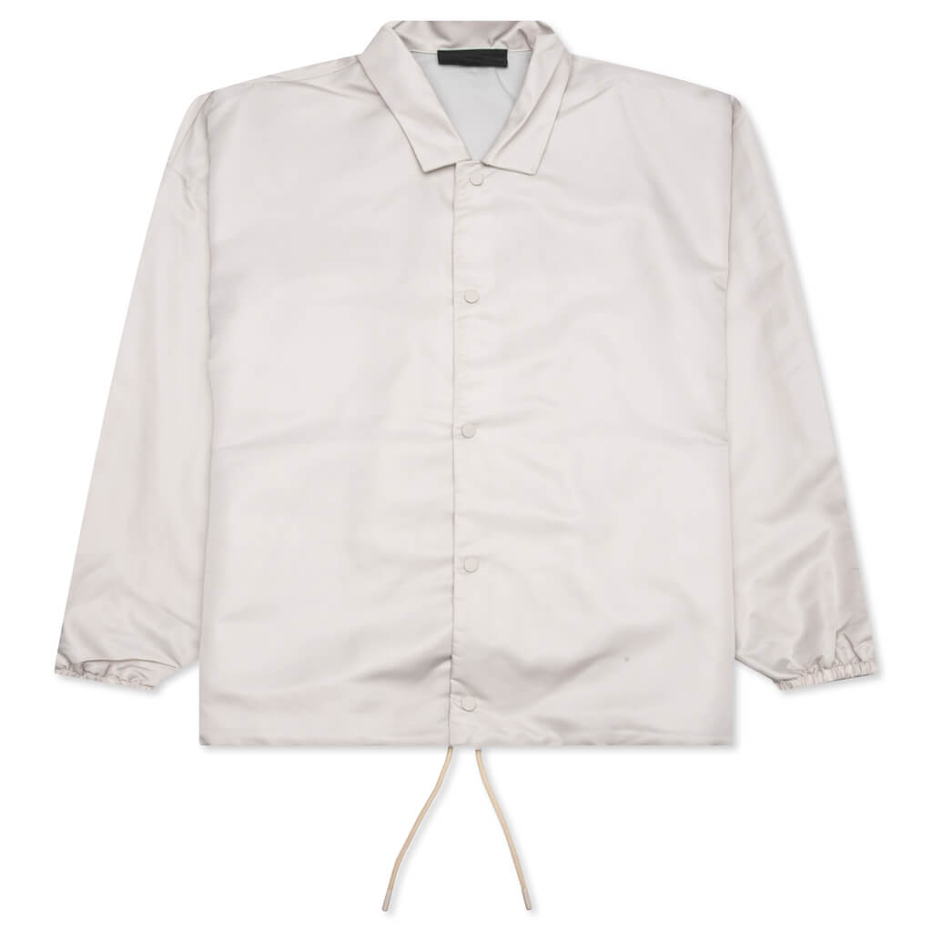 Coaches Jacket - Silver Cloud