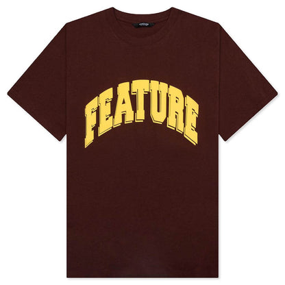 Collegiate Arch Tee - Bitter Chocolate