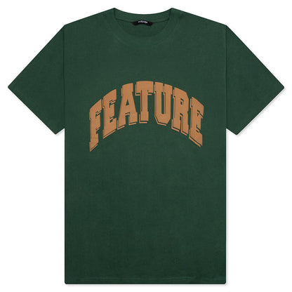 Collegiate Arch Tee - Dark Green