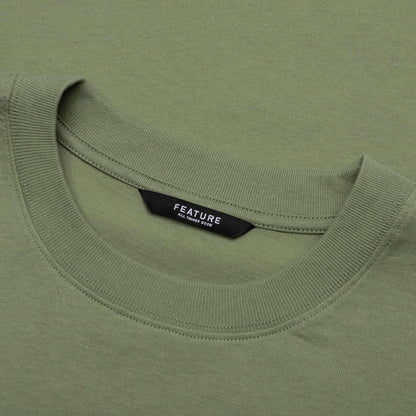 Collegiate Arch Tee - Oil Green