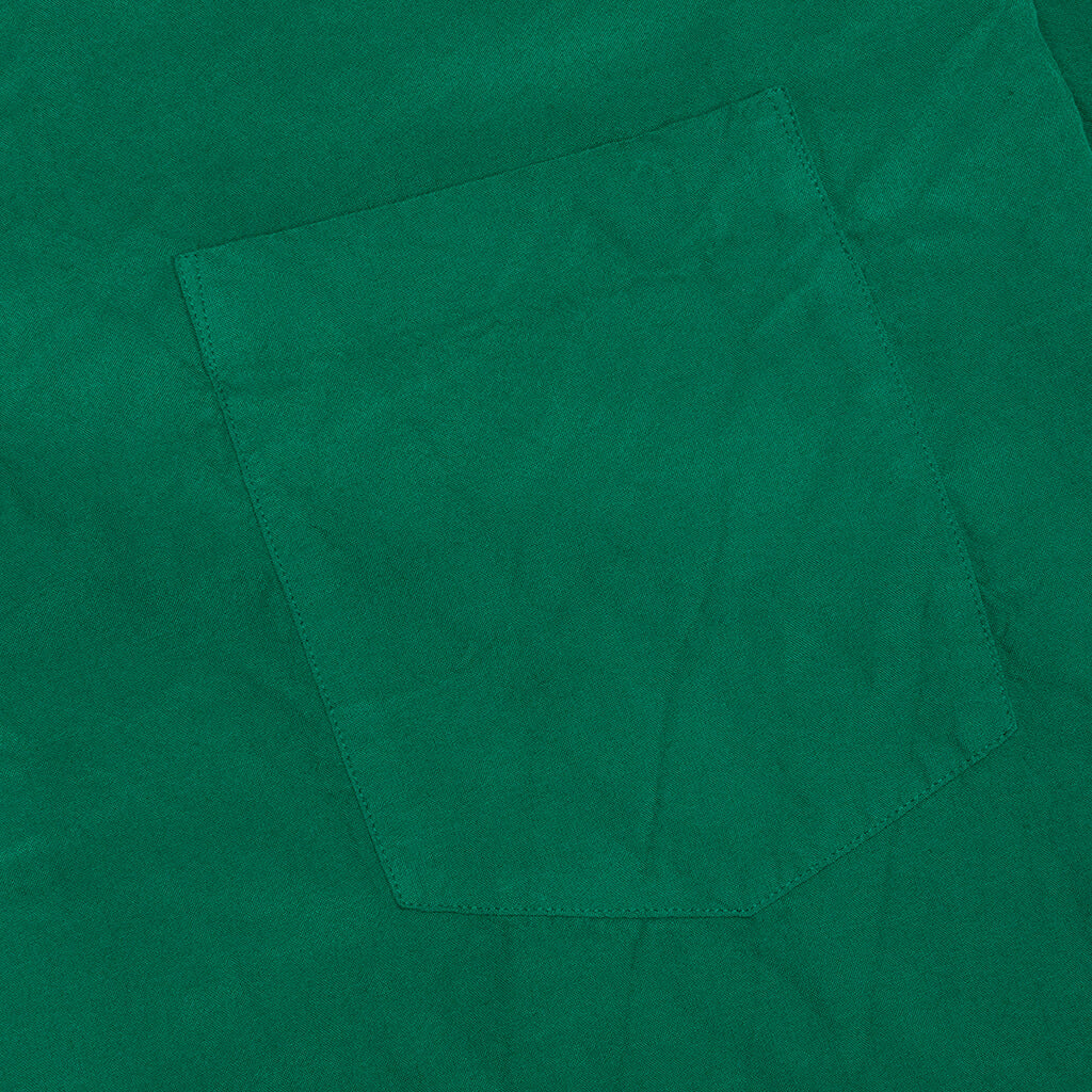 Plus Button Up - Green
