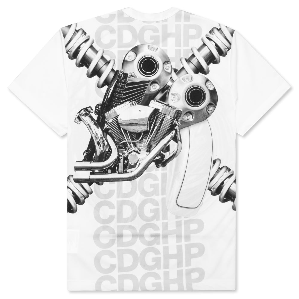 Plus Motor T-Shirt - White/Black