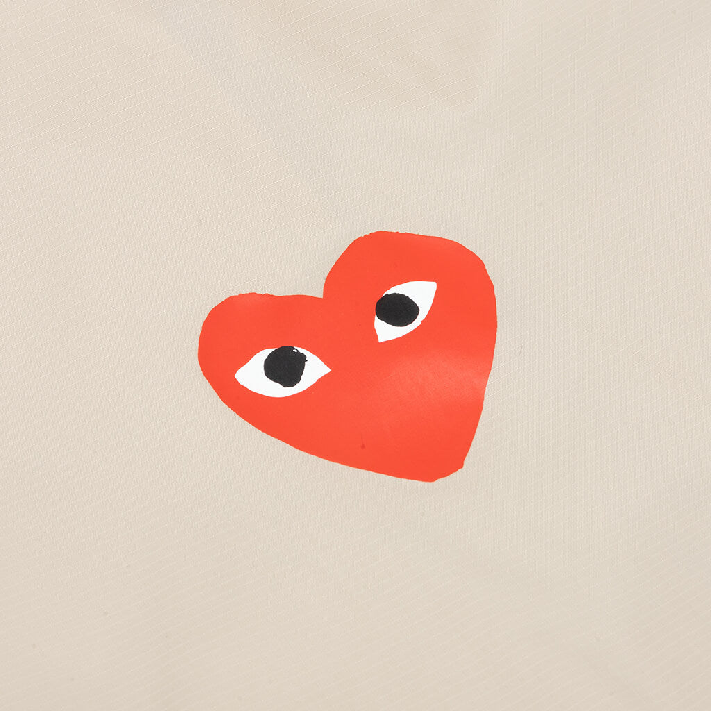 Comme Des Garcons PLAY x K-Way Le Vrai 3.0 Leon Jacket - Beige
