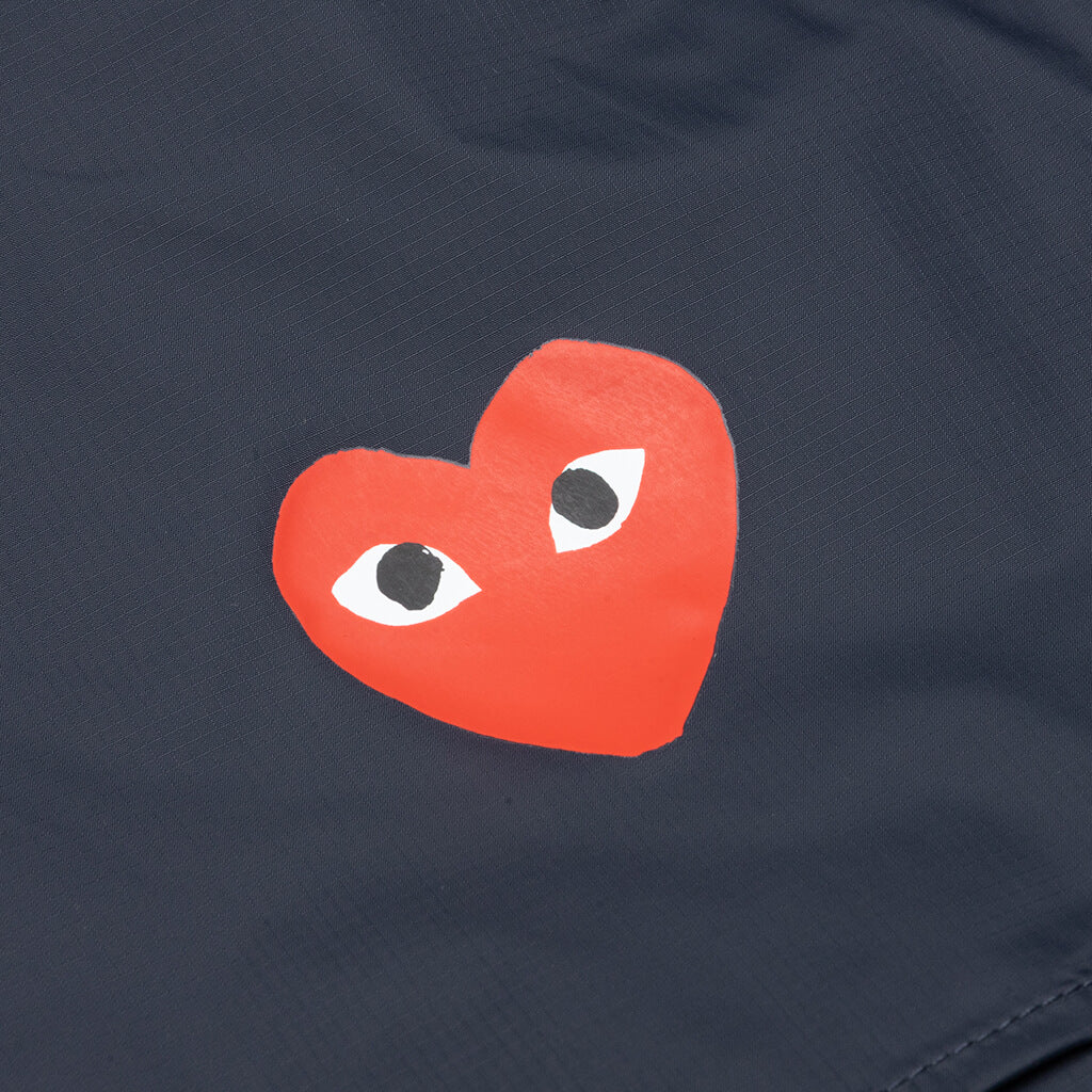 Comme Des Garcons PLAY x K-Way Le Vrai Zip Jacket - Navy