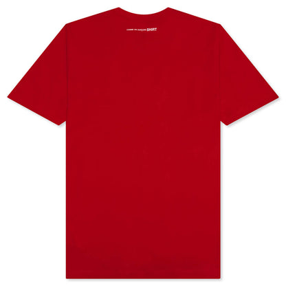 Back Logo S/S Tee - Red