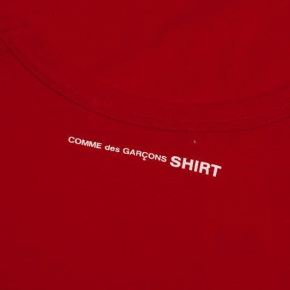 Back Logo S/S Tee - Red