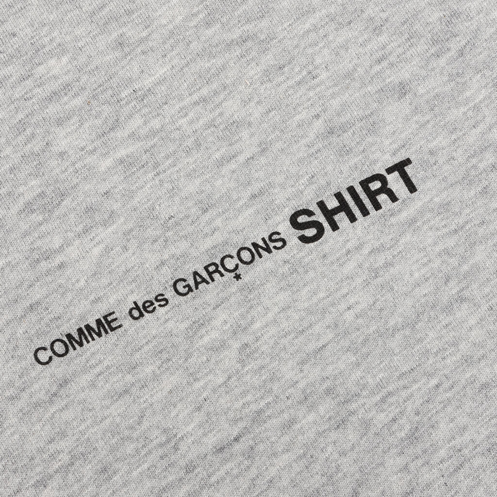 Comme Des Garcons SHIRT S/S Chest Logo Tee - Grey