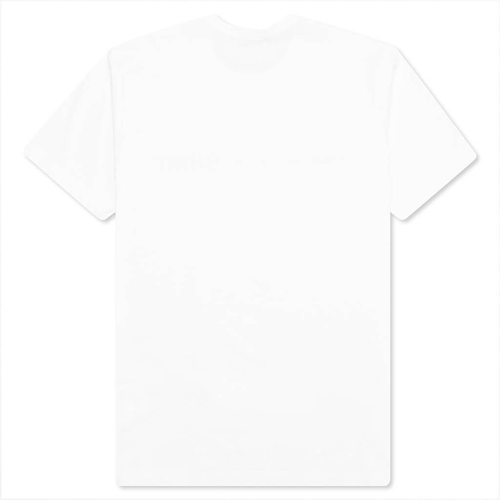 Comme Des Garcons SHIRT S/S Chest Logo Tee - White
