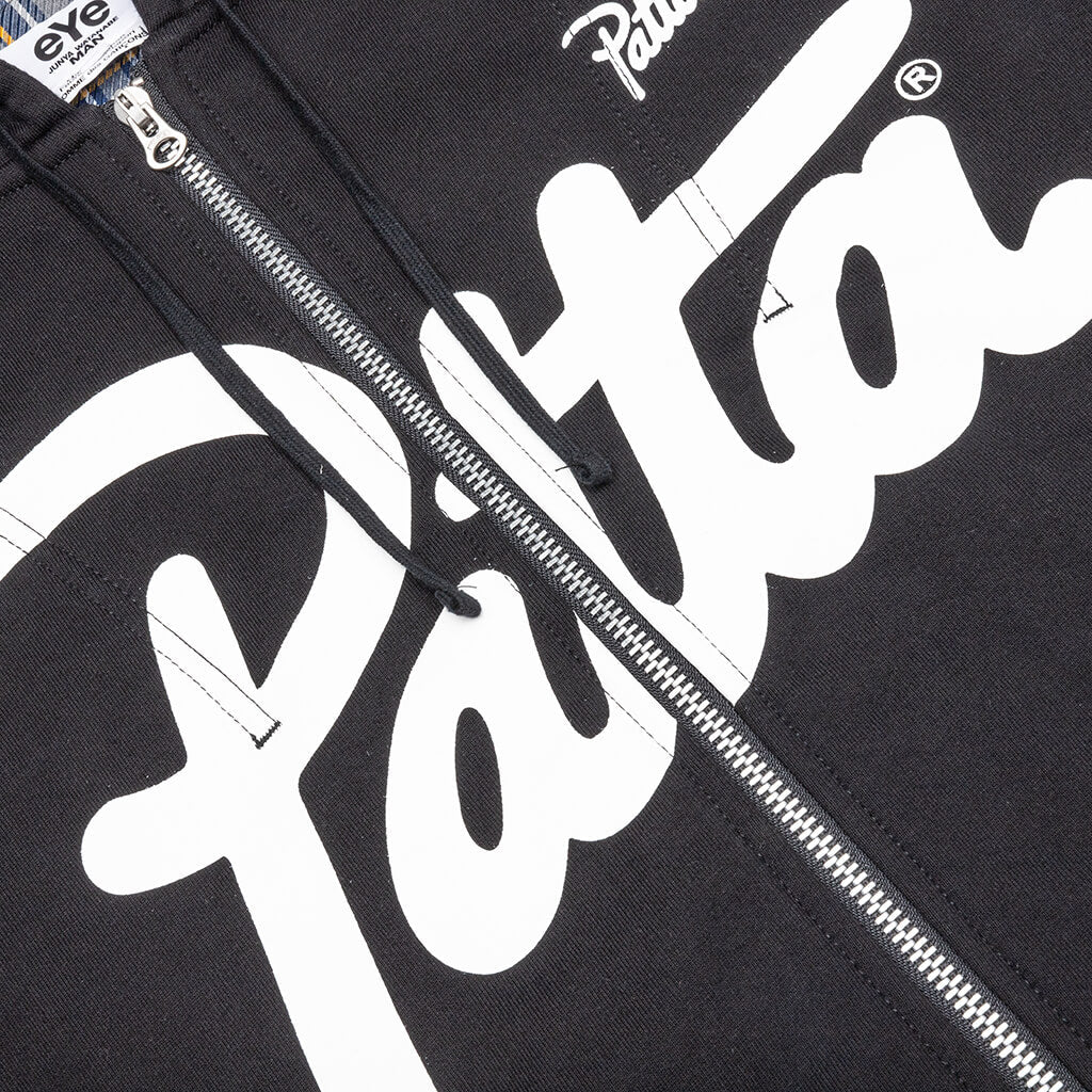 Comme des Garcons Homme Plus x Patta Zip-Up Hoodie - Black