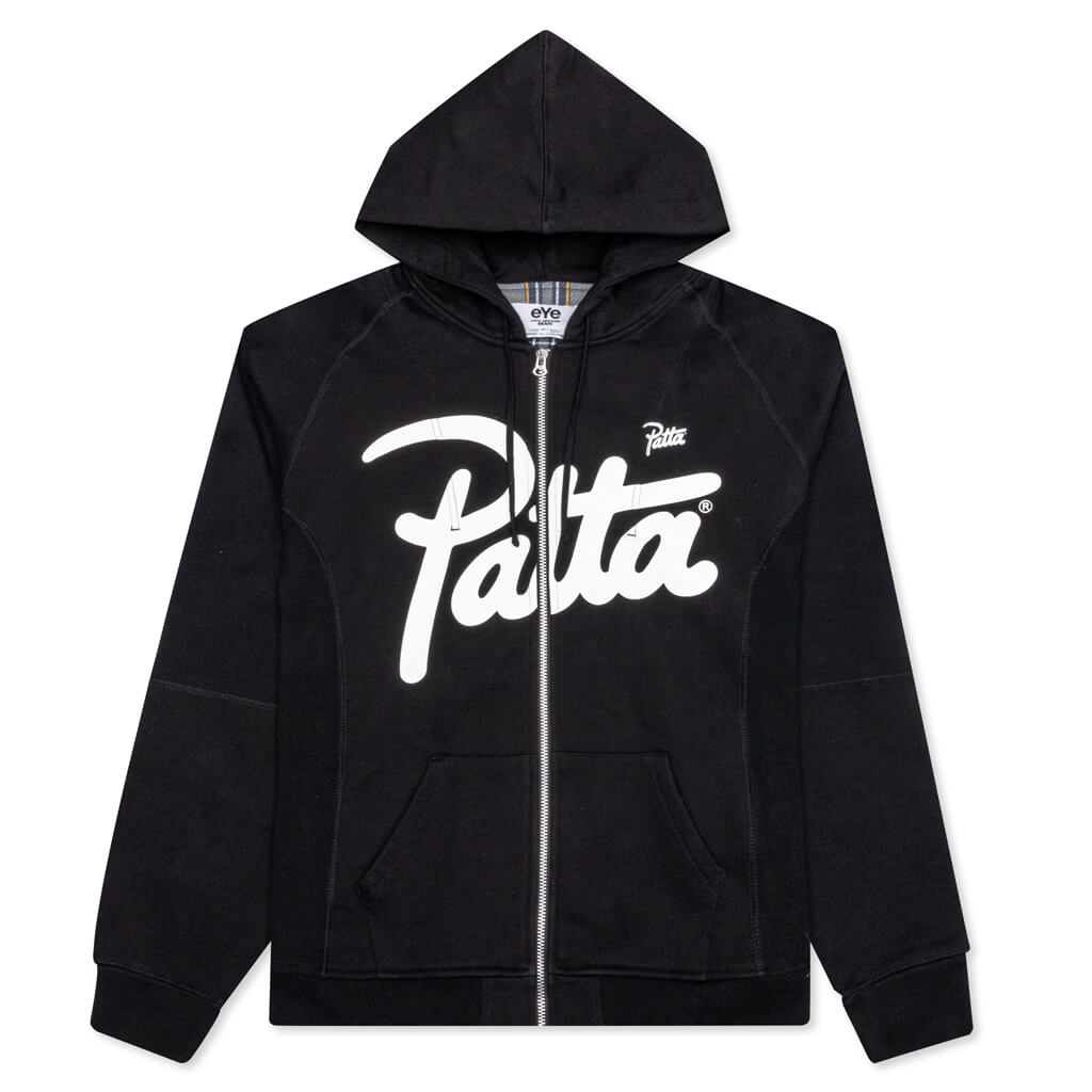Comme des Garcons Homme Plus x Patta Zip-Up Hoodie - Black
