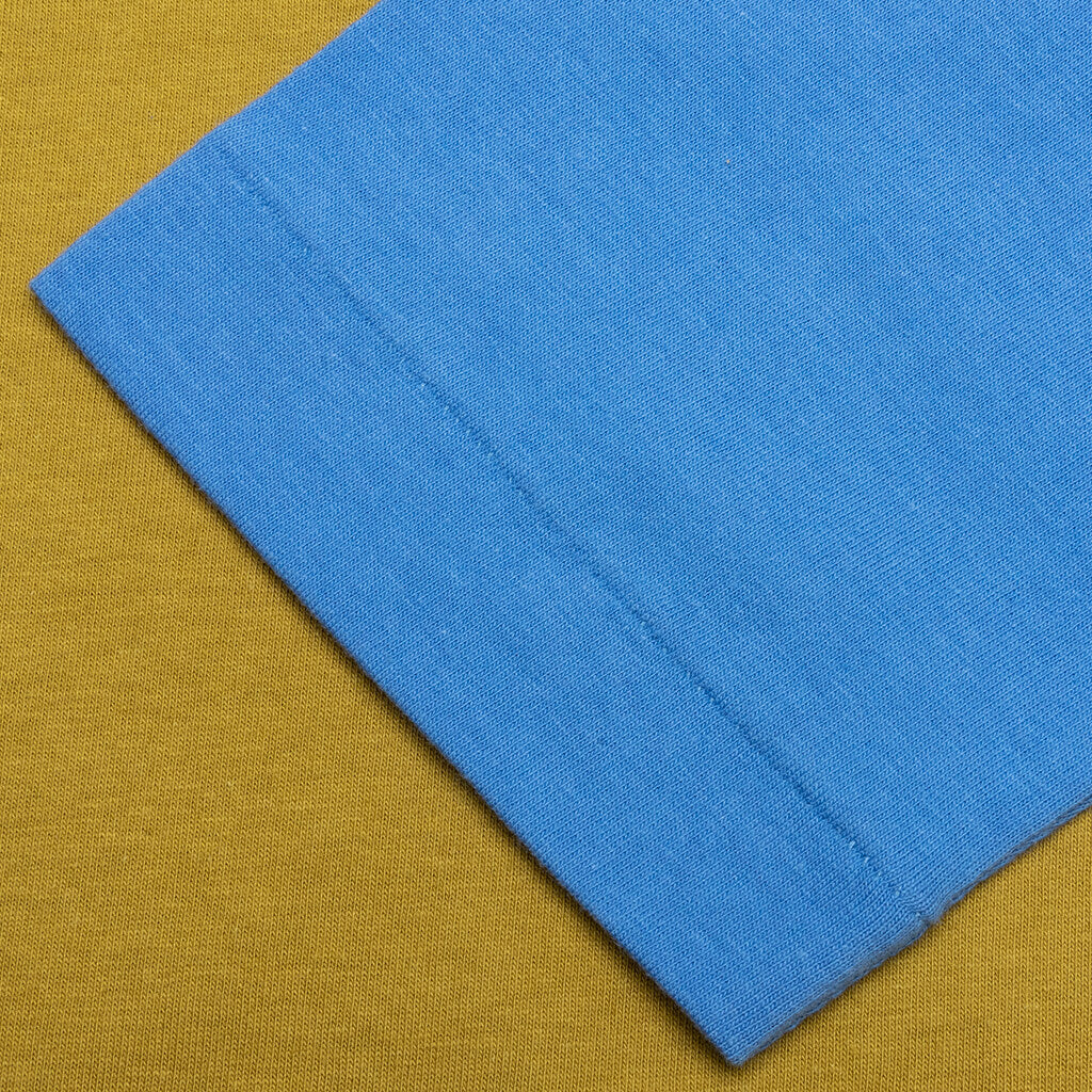 Bi-Color T-Shirt - Olive/Blue